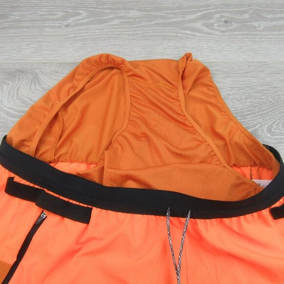 Nike Flex Stride Trail Running Shorts Men's Size Medium Mandarin NEW - Picture 8 of 12